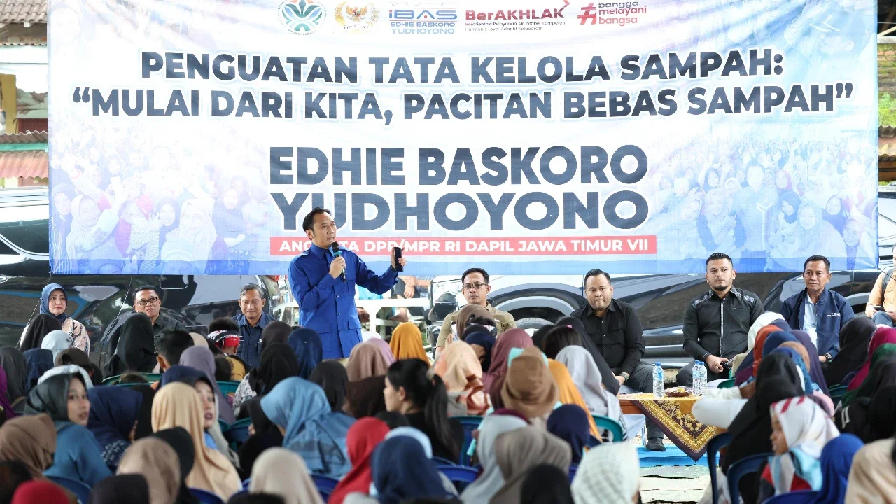 Ibas di Pacitan: Tolong Buang Sampah Pada Tempatnya agar Terhindar dari Bencana dan Kerusakan