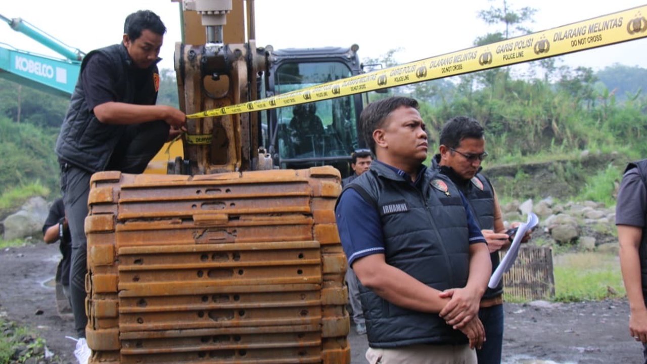 Tambang pasir ilegal (Foto: Ady Anugrahadi/Liputan6.com)