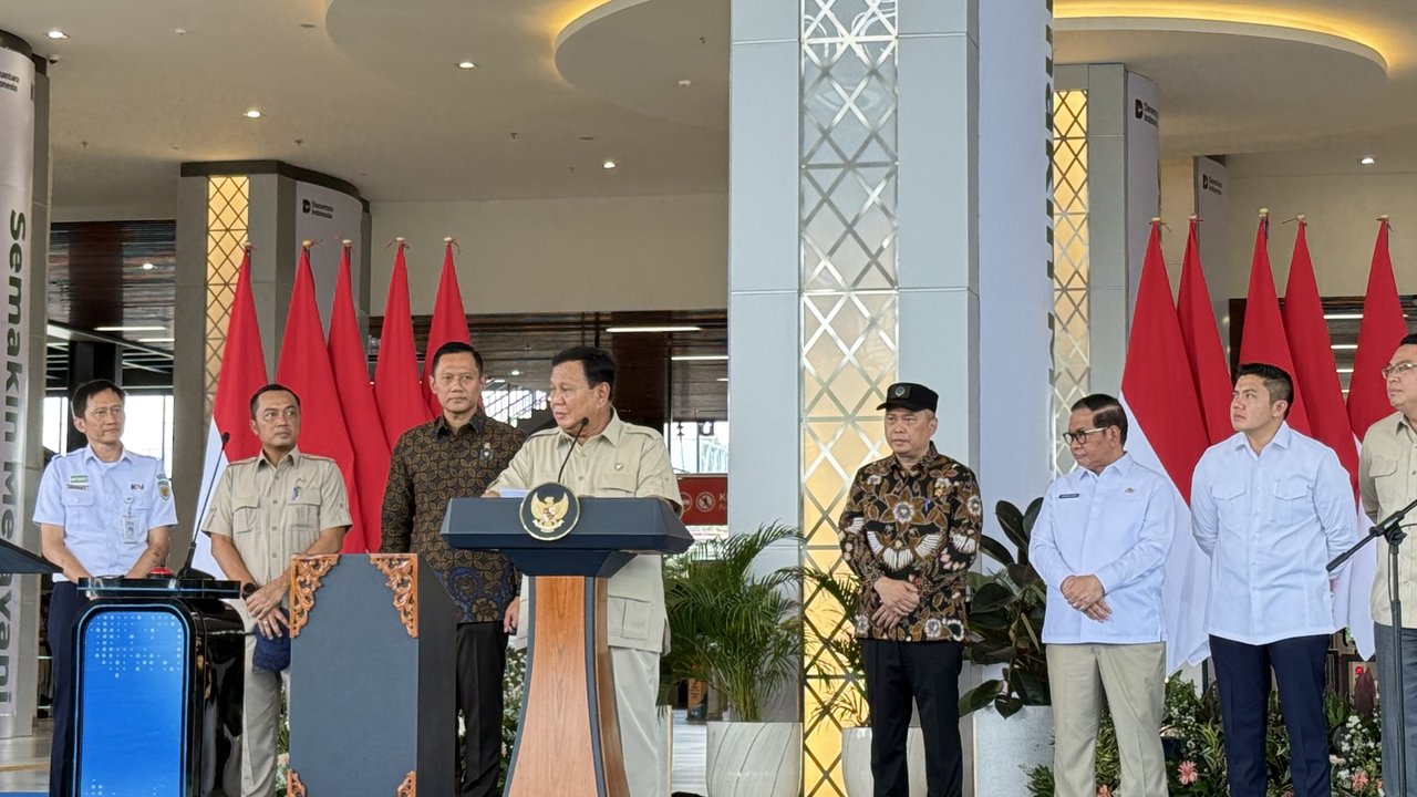 Prabowo Ungkap Isi Pertemuan dengan Ignasius Jonan, Ada Pembahasan soal Whoosh