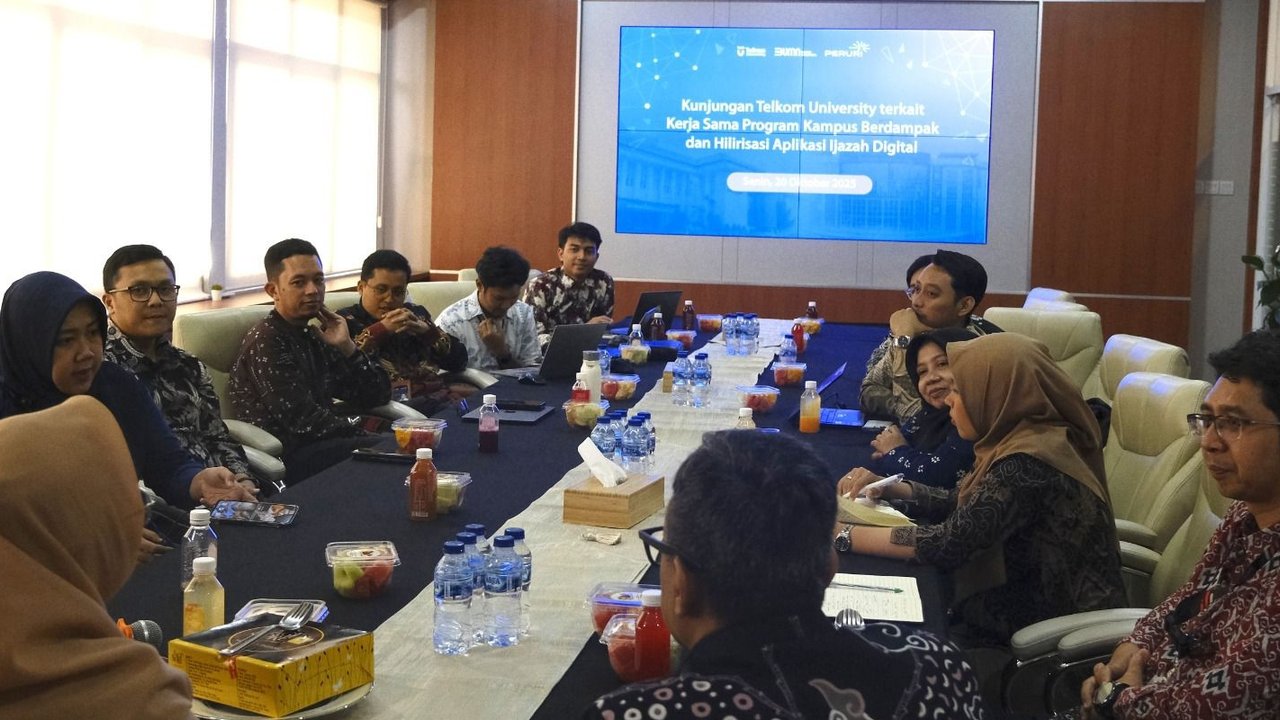 Peruri-Telkom University Kolaborasi Bangun Keamanan Digital, Termasuk Penerapan Ijazah Digital