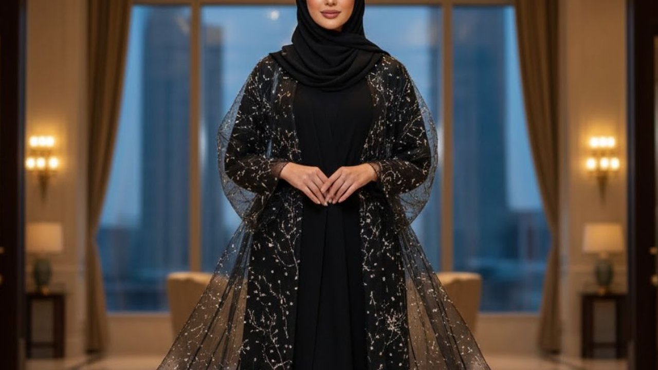 Ilustrasi Model Abaya