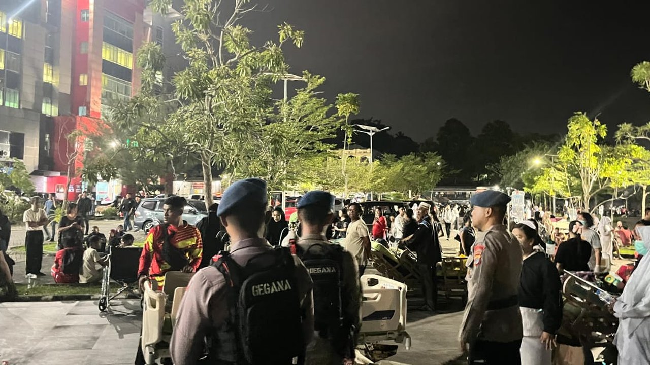 Polri Kerahkan Brimob untuk Evakuasi dan Pengamanan Pascagempa di Tarakan
