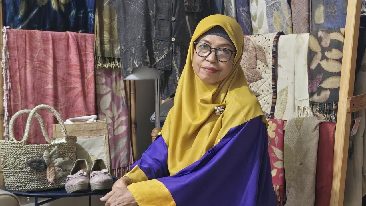 Rumah BUMN BRI Jadikan UMKM Qaniacraft Ecoprint Asal Bekasi Ini Semakin Sukses