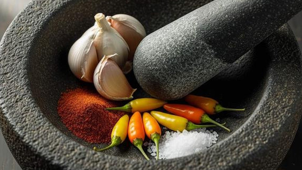 Resep Ayam Geprek Sambal Korek (Foto: DEBM Diet Enak, Bahagia, Menyenangkan / Robert Hendrik Liembono)