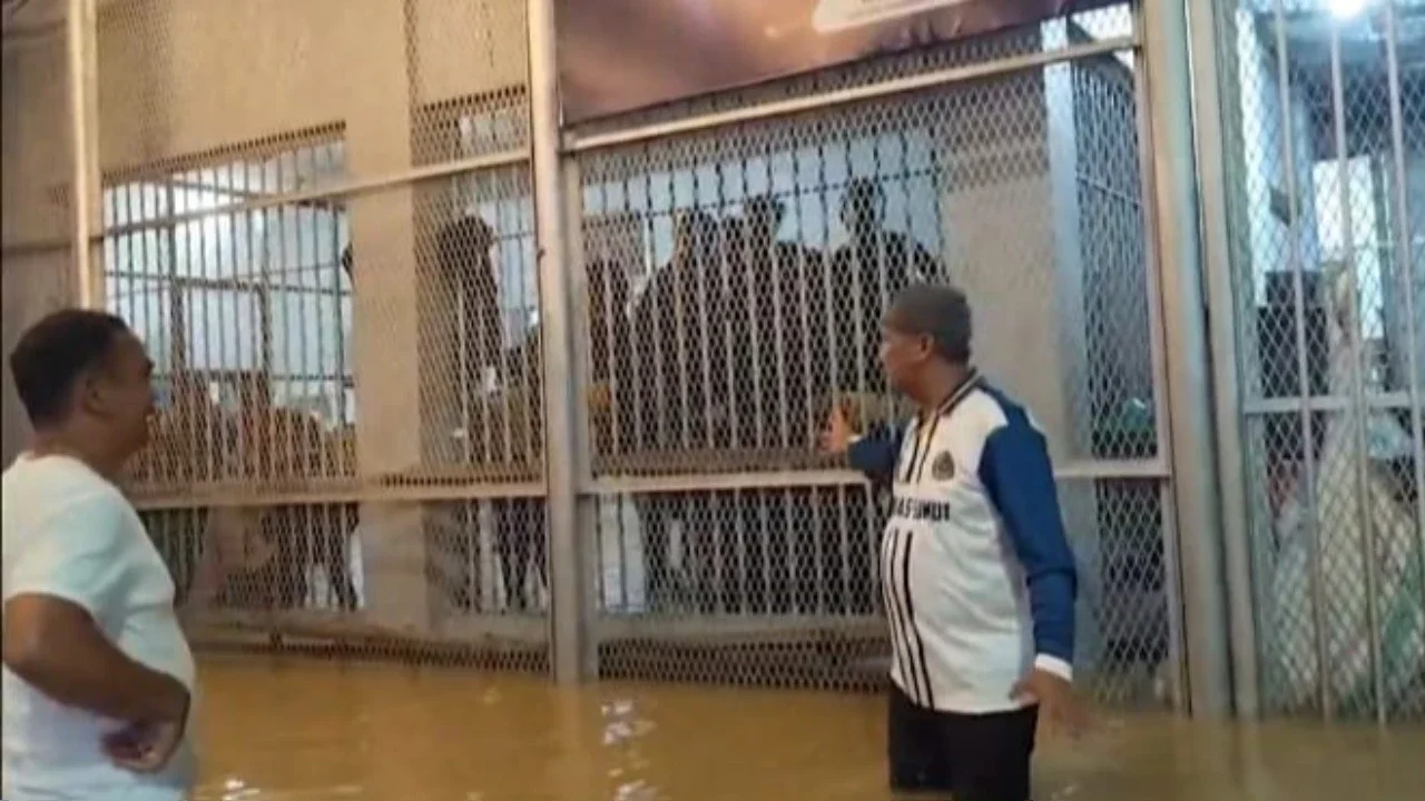 Lapas dan Rutan di Langkat Sumut Kebanjiran, Ratusan Napi Langsung Dievakuasi