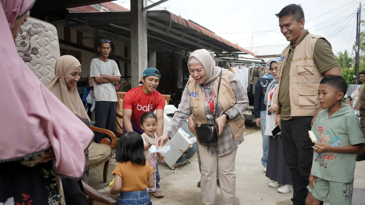 Direksi BTN Turun Langsung Salurkan Bantuan di Padang, Total Keseluruhan Rp2 Miliar