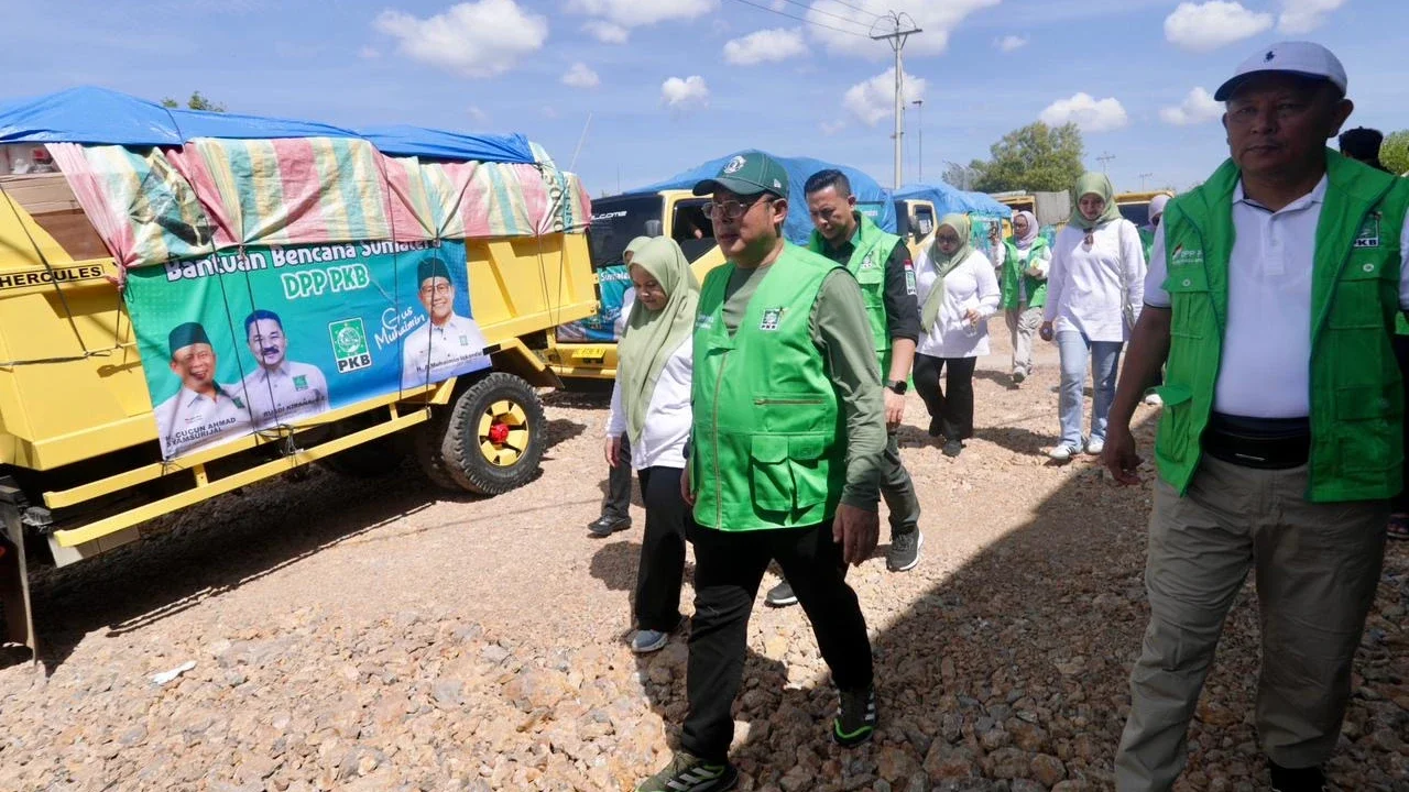 pkb kirim bantuan untuk korban banjir sumatra