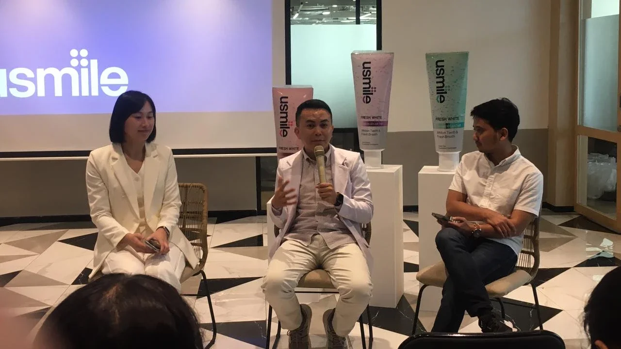 Usmile Indonesia Luncurkan Pasta Gigi Beraroma Parfum Hadir di Indonesia, Solusi buat Bau Mulut
