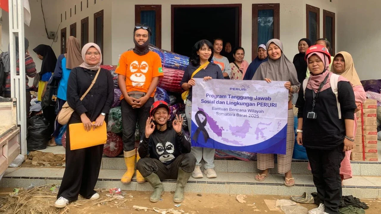 Perusahaan BUMN Pencetak Uang Kirim Bantuan Logistik ke Korban Bencana Sumatra