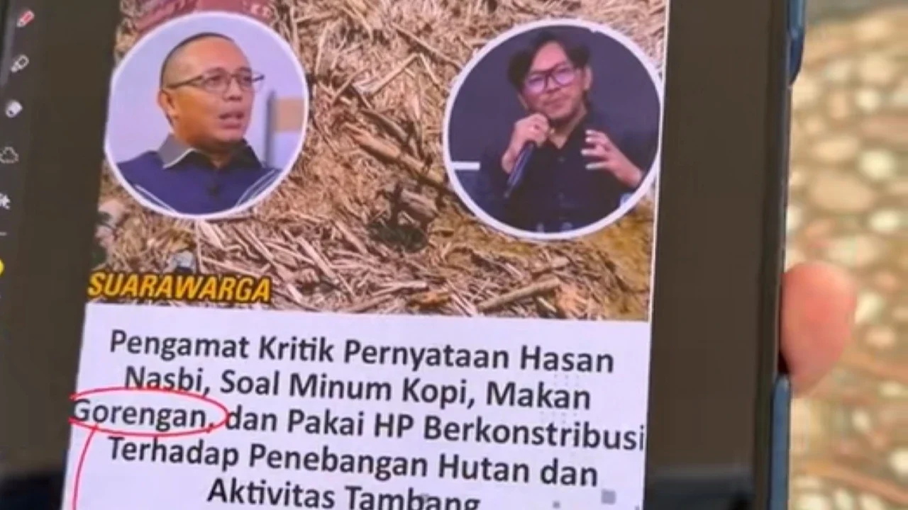 Hasan Nasbi Sebut Makan Gorengan Picu Hutan Gundul, Jebolan Matematika ITB Bongkar Data Aslinya