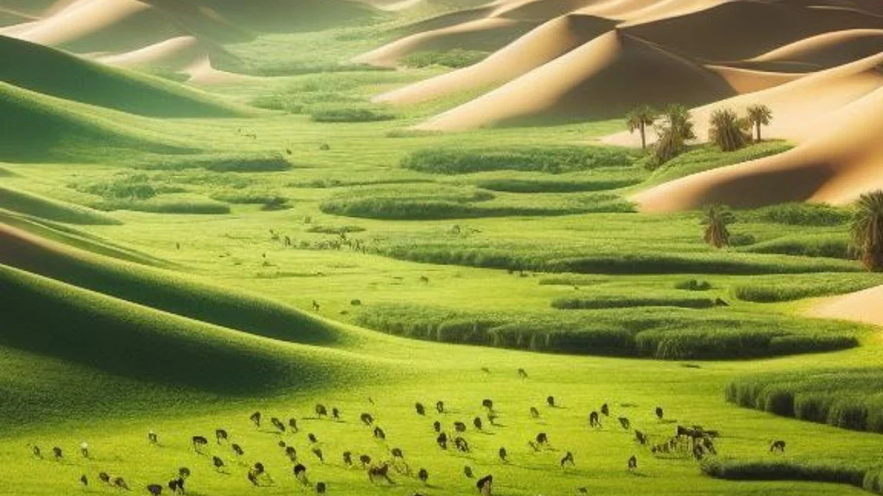 Ilustrasi Keadaan Sahara