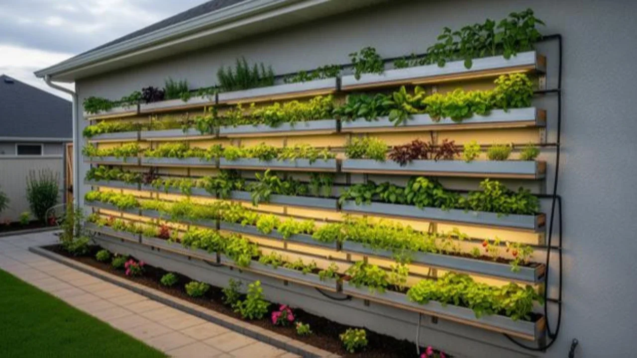 7 Model Kebun Sayur Polikultur untuk Rumah Kecil: Hemat Lahan, Rapi, dan Mudah Dirawat (foto: Gemini AI)