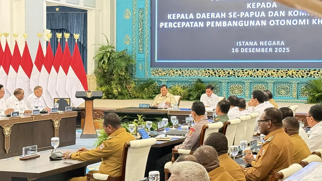 Pesan Prabowo untuk Kepala Daerah di Papua: Dana Otsus Jangan Dipakai untuk Jalan-jalan