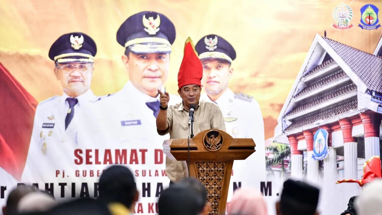 Pj Gubernur Sulsel, Bahtiar Baharuddin