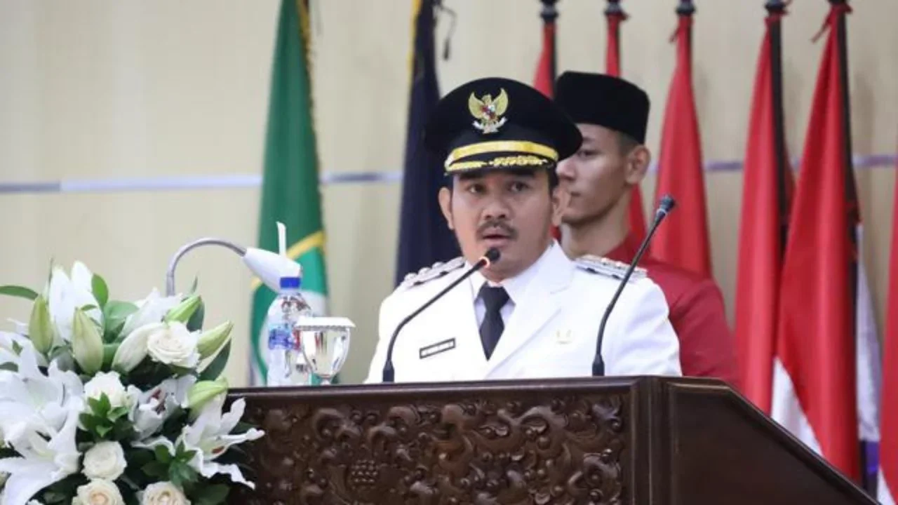 Bupati Bekasi Ade Kuswara Kunang usai dilantik di pelantikan kepala daerah serentak di Istana Kepresidenan, Jakarta, Kamis (20/2/2025). (Ist)