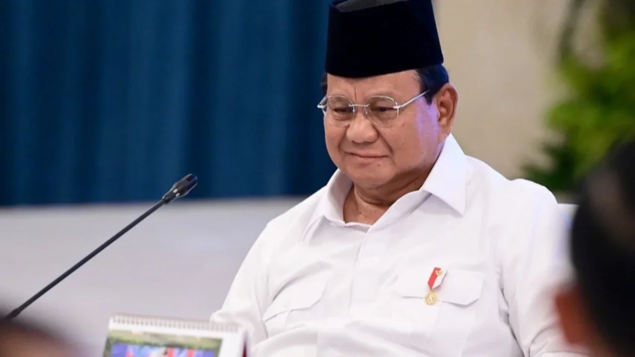 Prabowo Pimpin Sidang Rapat Kabinet