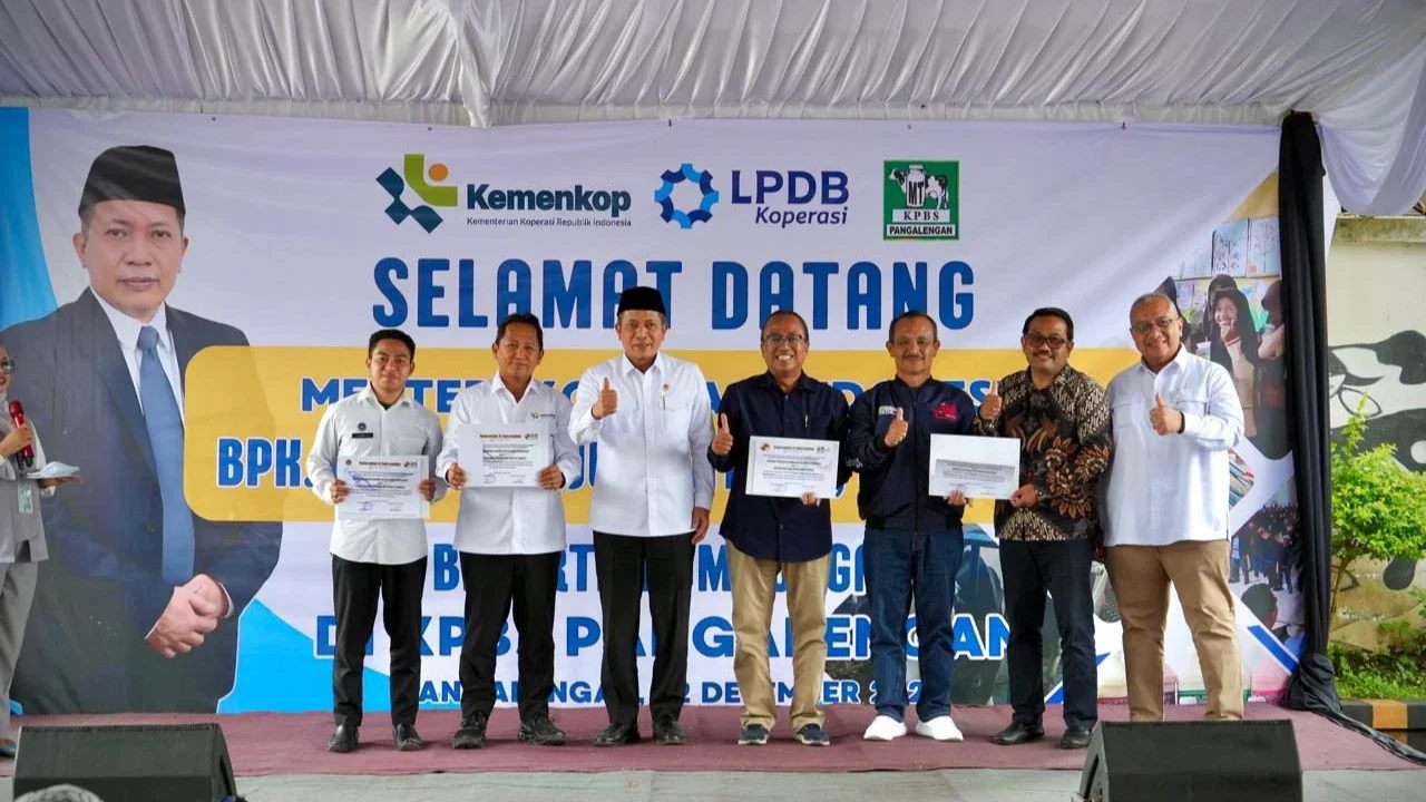 Menkop Ferry Juliantono di KPBS Pangalengan