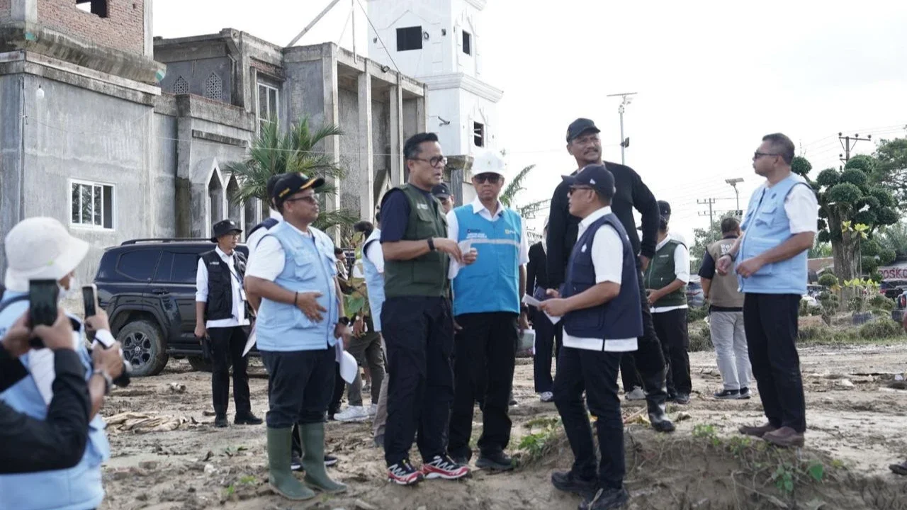 Dony Oskaria Tinjau Lahan Hunian Sementara Warga Korban Bencana di Aceh Tamiang