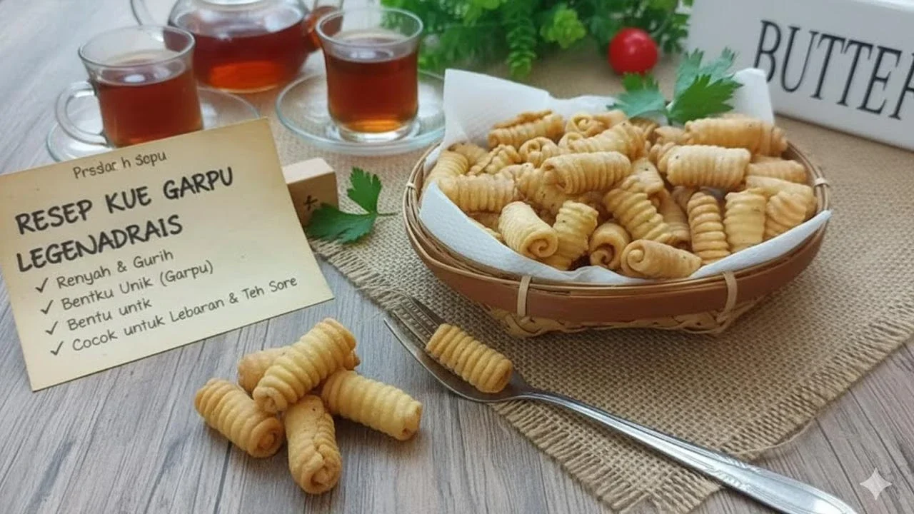 Ilustrasi Kue Garpu