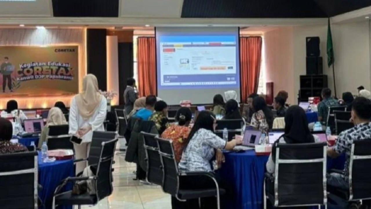 Kanwil DJP Papabrama intensifkan edukasi Coretax bagi wajib pajak strategis di Papua untuk persiapan pelaporan SPT Tahunan 2026, memastikan adaptasi sistem baru. Jangan sampai ketinggalan!