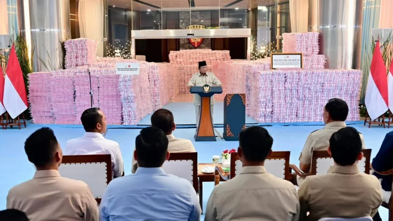 VIDEO: Prabowo Melotot Tajam Bicara Kematian Tunjuk Menteri 