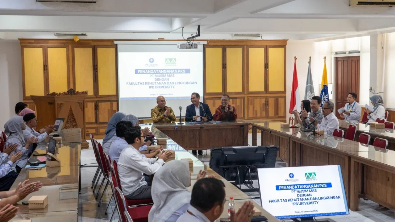 Dukung Kemajuan Kualitas Pendidikan, Musim Mas Beri Dukungan Begini ke Kampus IPB