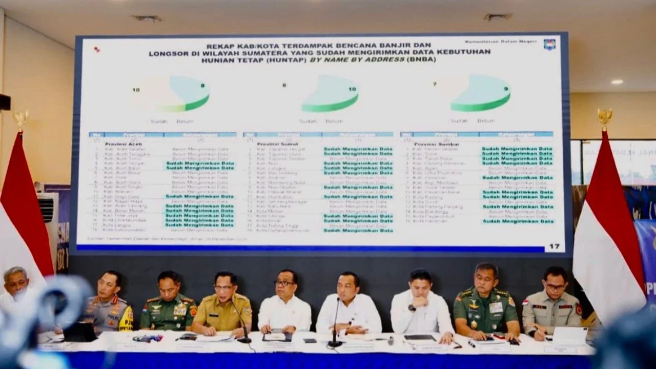 Mendagri: Pemerintah Siapkan Bantuan Renovasi dan Hunian bagi Warga Terdampak Bencana Sumatra