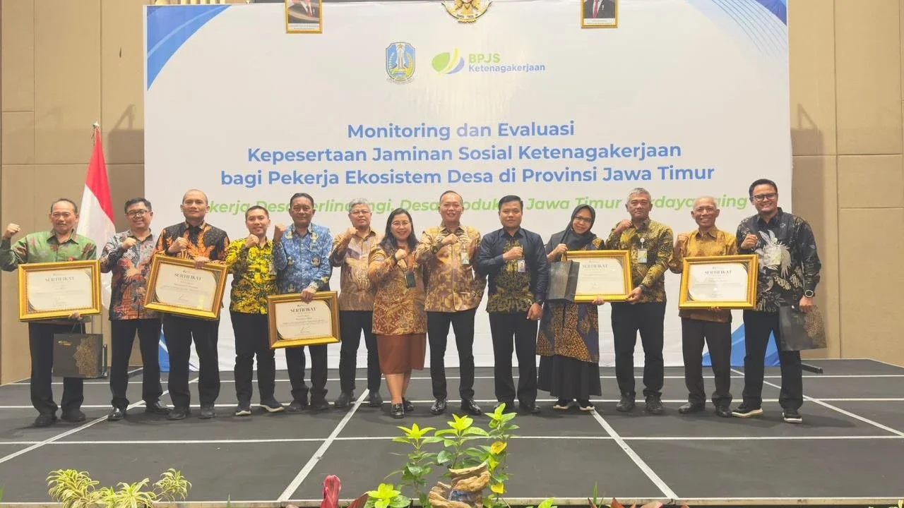 Sinergi BPJS Ketenagakerjaan dan Dinas PMD Jatim Perluas Jaminan Sosial Pekerja Desa