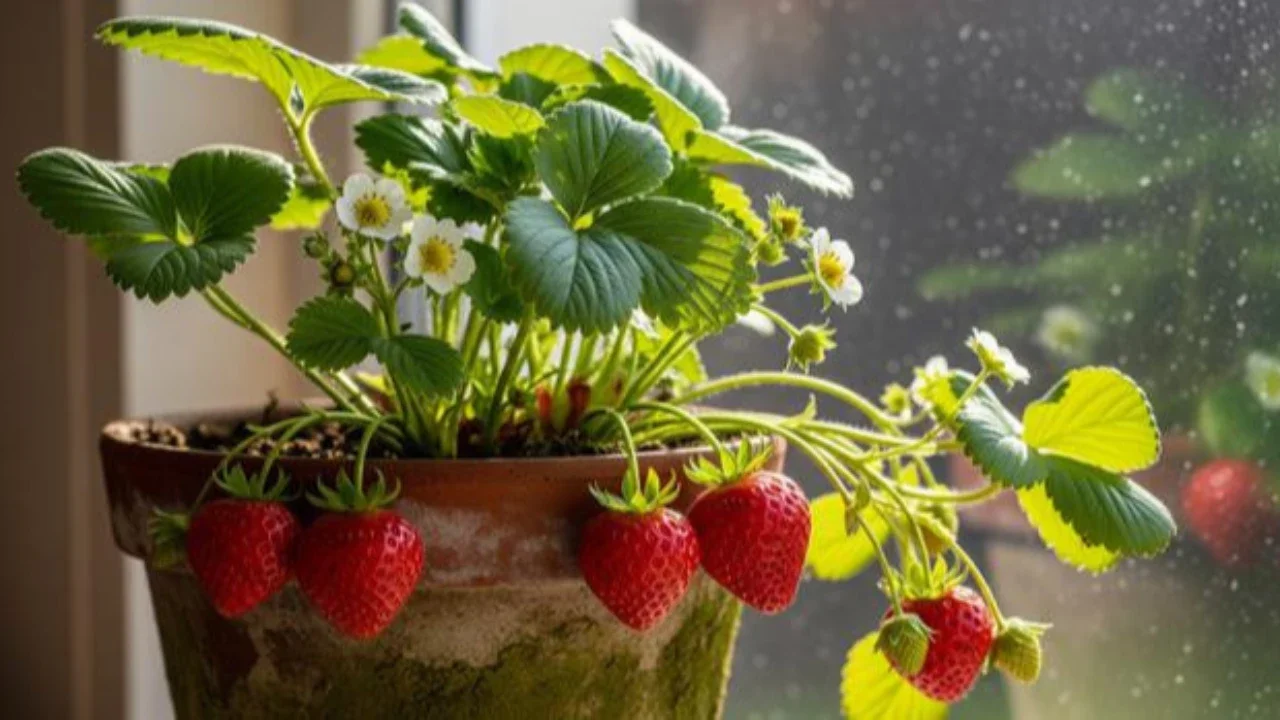 Ide Kebun Sayur di Balkon Rumah (AI)