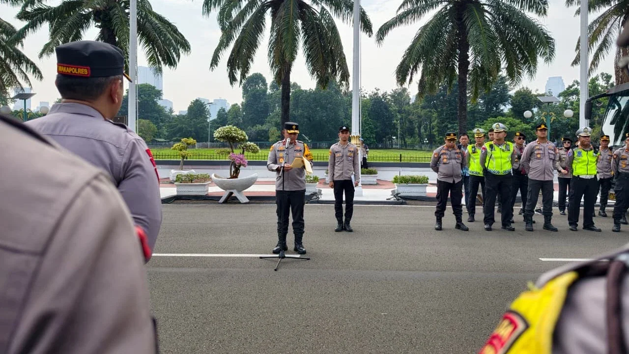 Ribuan Personel Dikerahkan, Pengamanan Ketat Sambut Kunjungan Ketua CPPCC di Jakarta