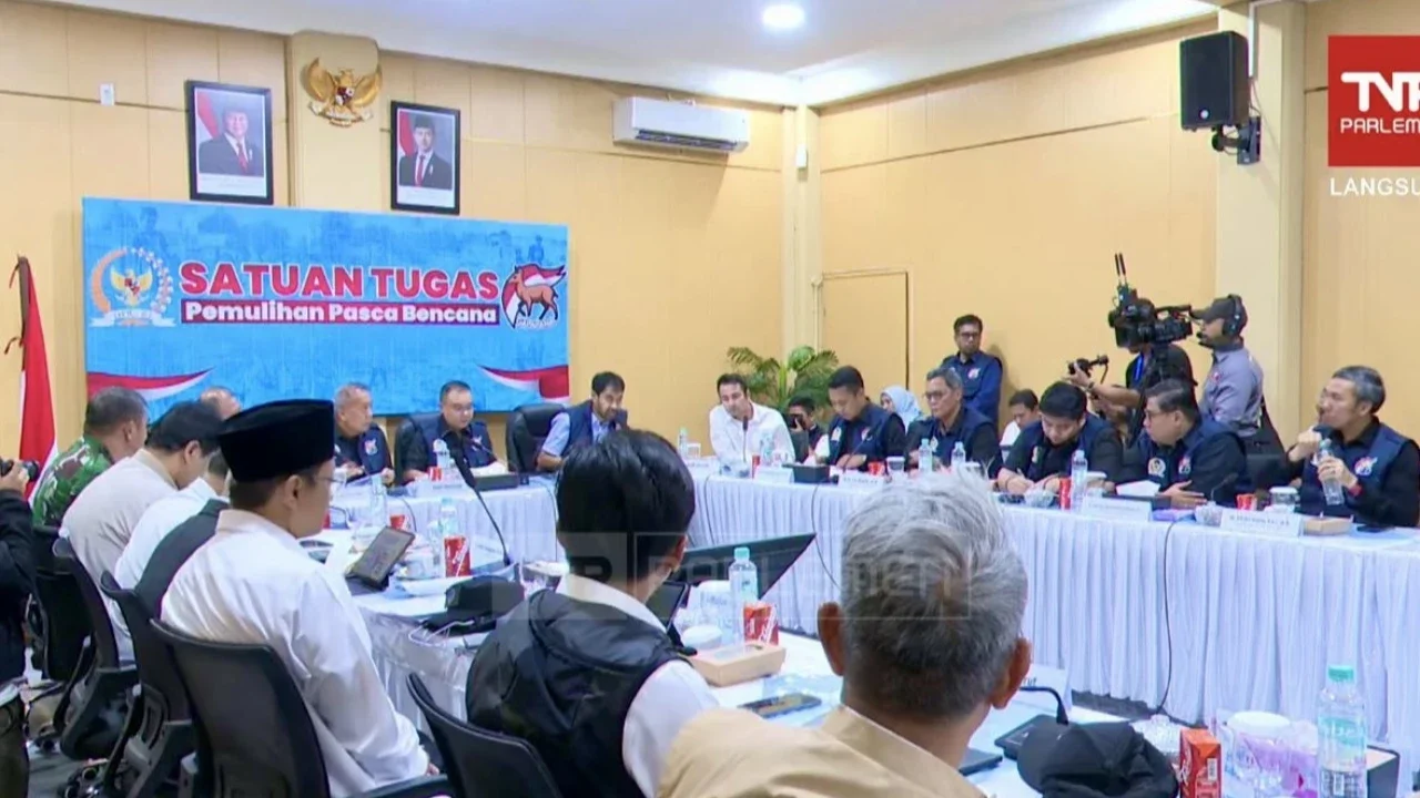 Satgas Pemulihan Bencana Sumatra DPR Berkantor di Aceh, Dasco Minta Ada Perwakilan Kementerian/Lembaga