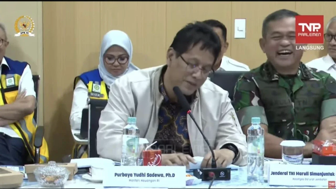 Momen Menggelitik Saat Purbaya Tanya Jenderal Maruli: Bapak Kalau Utang Jembatan, Jaminannya Apa?