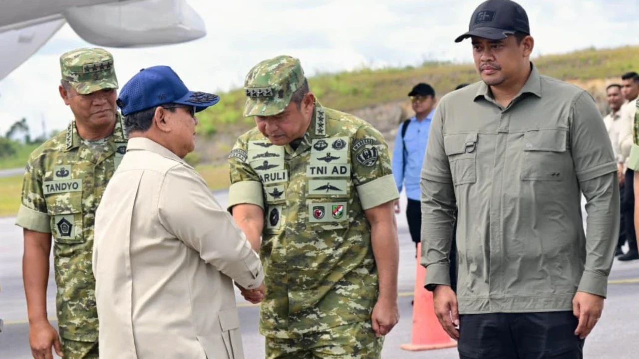 Presiden Prabowo Direncanakan Tinjau Progres Pembangunan Jembatan Bailey di Sumut