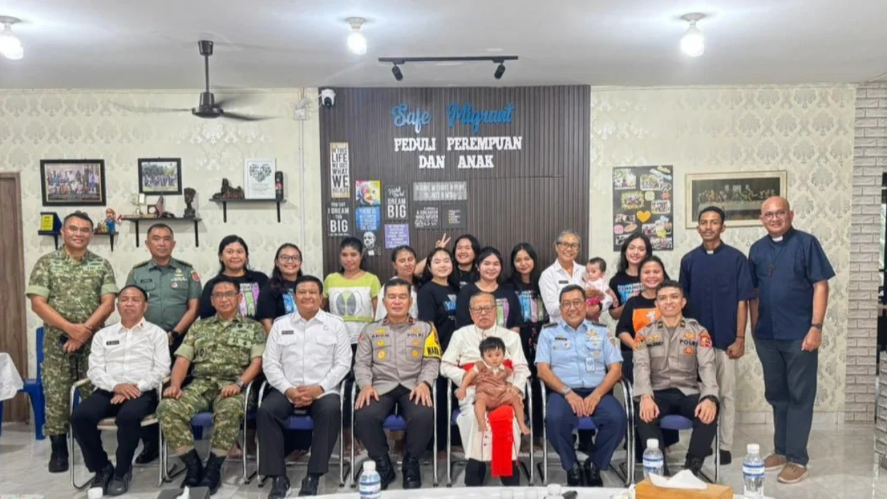 Kardinal Suharyo Terkesan Kunjungi Shelter Theresia Pimpinan Romo Pascalis di Kepri, Bicara Sejarah dan Peran Keuskupan TNI-Polri