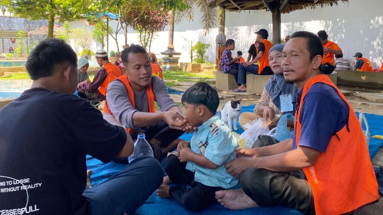 Suasana Haru Setelah 13 Hari Terendam Banjir, Lapas Sibolga Kembali Buka Layanan Kunjungan