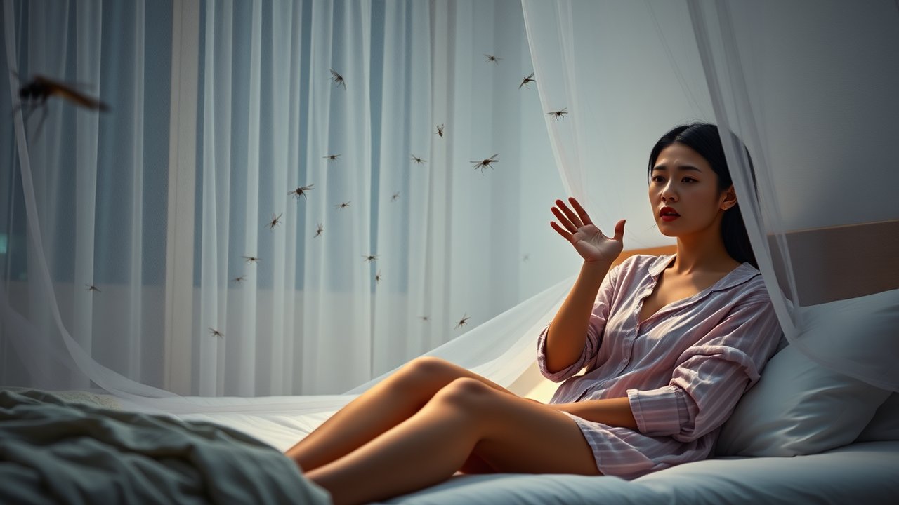 Menghilangkan Nyamuk di Kamar