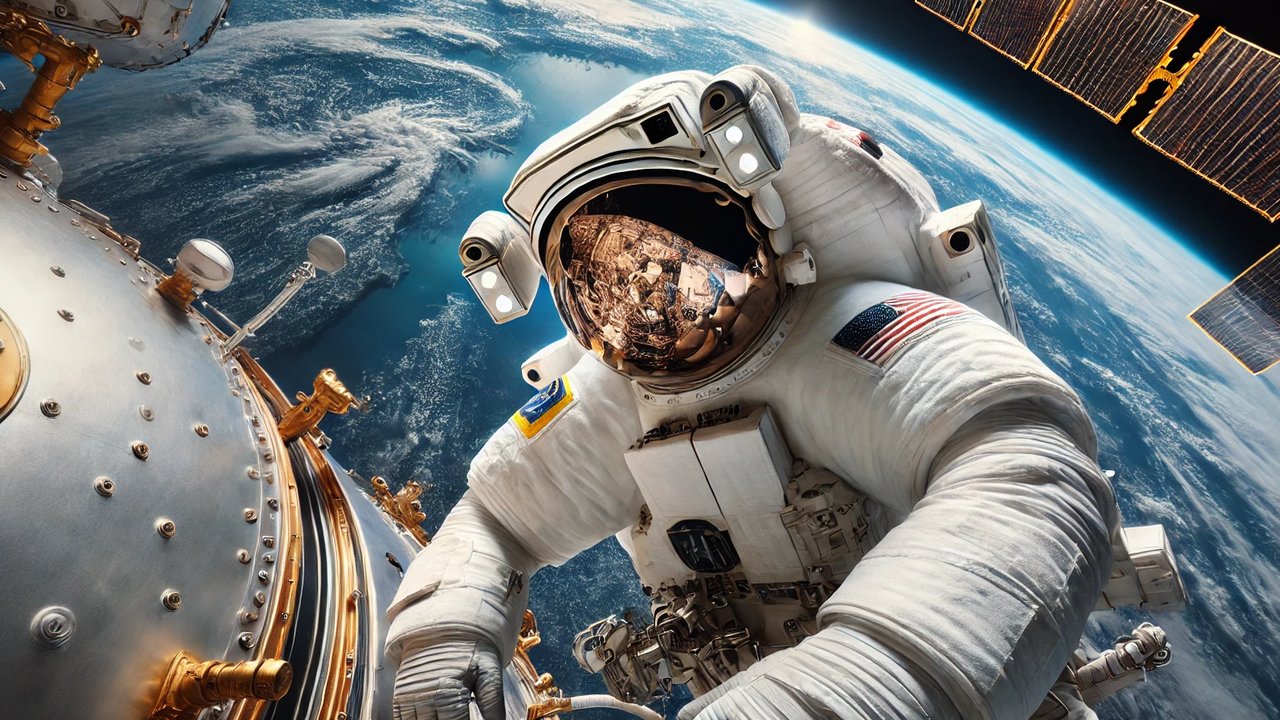 Fotografer ini Abadikan Momen Langka Astronot NASA Spacewalk