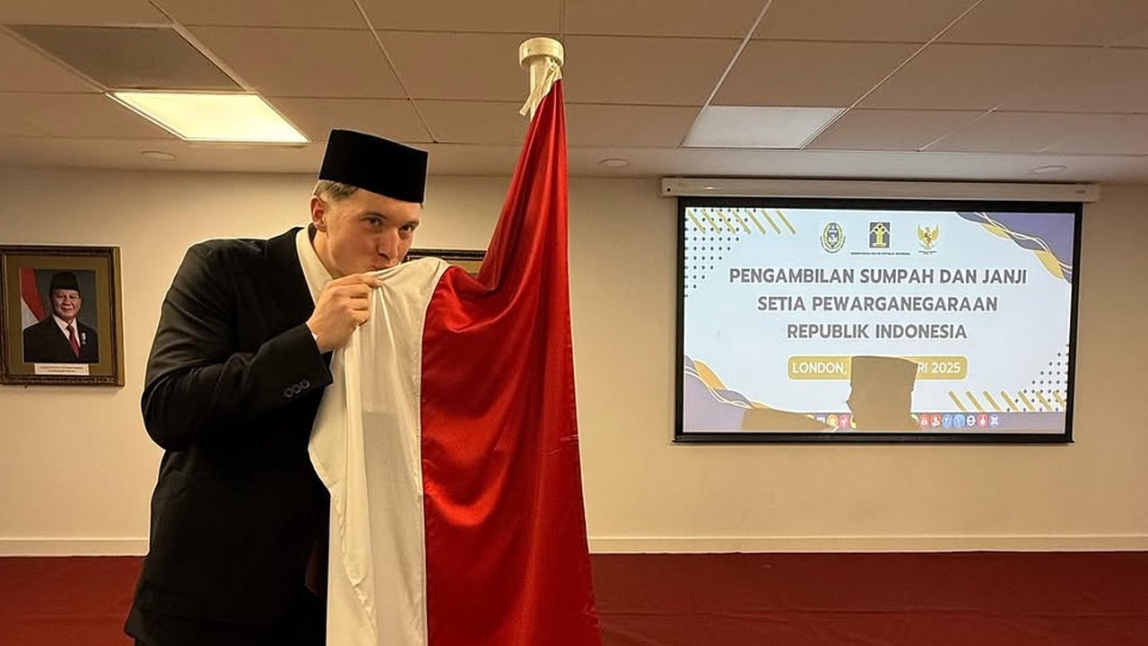 Ole Romeny sudah resmi menjadi WNI