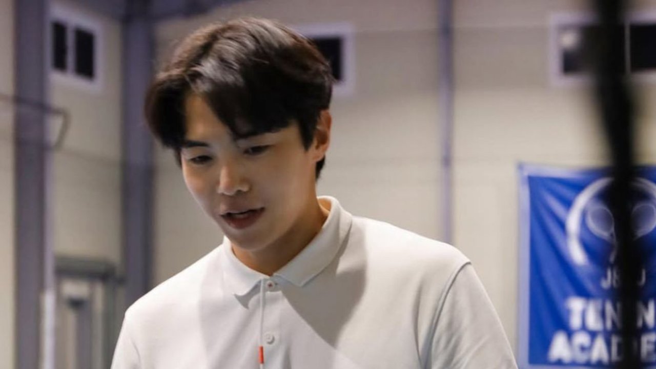 7 Potret Park Eun Seok Lawan Raffi Ahmad di Lagi-Lagi Tenis, Ternyata Sudah Berusia 40 Tahun