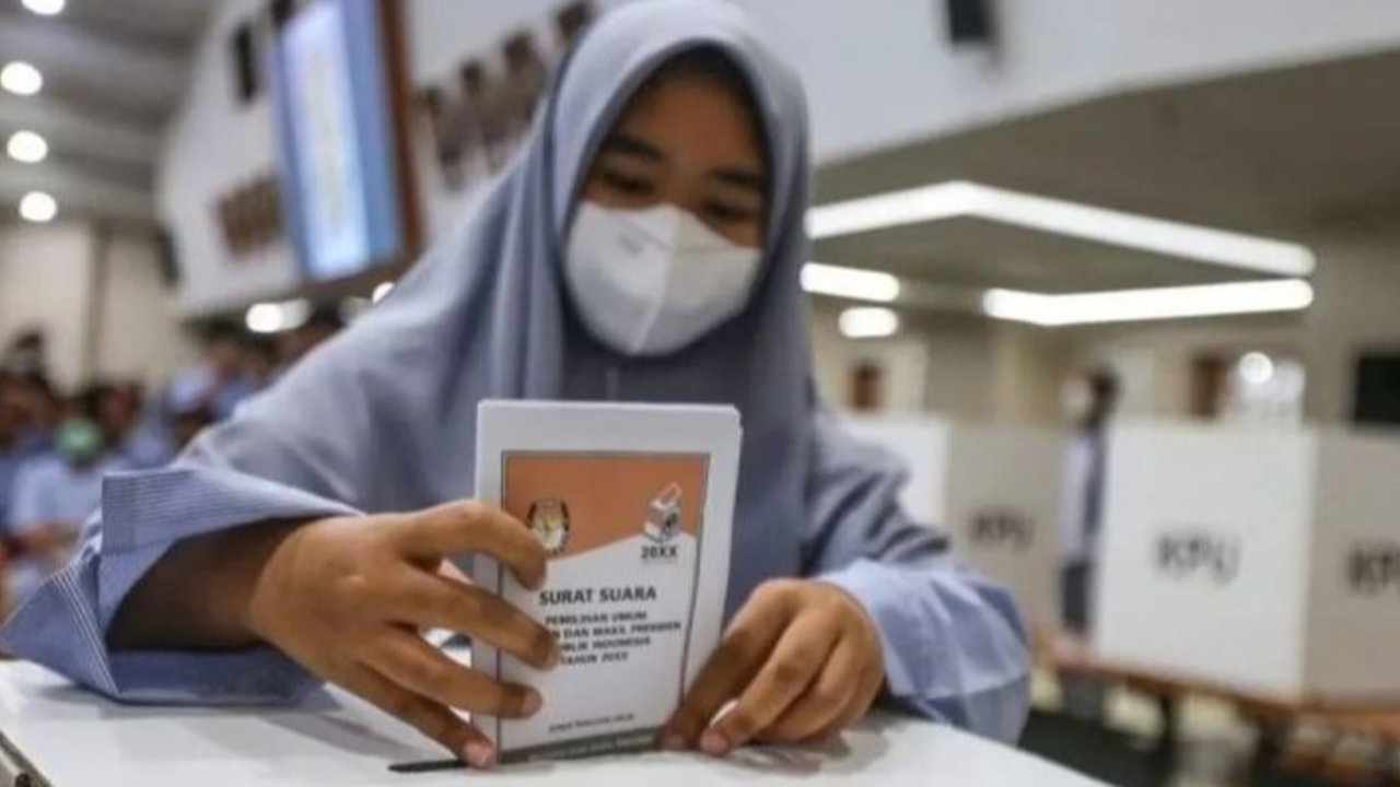 Ilustrasi pencoblosan Pilkada 2024