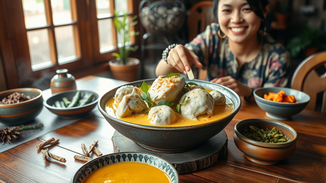 Cara Buat Opor Ayam