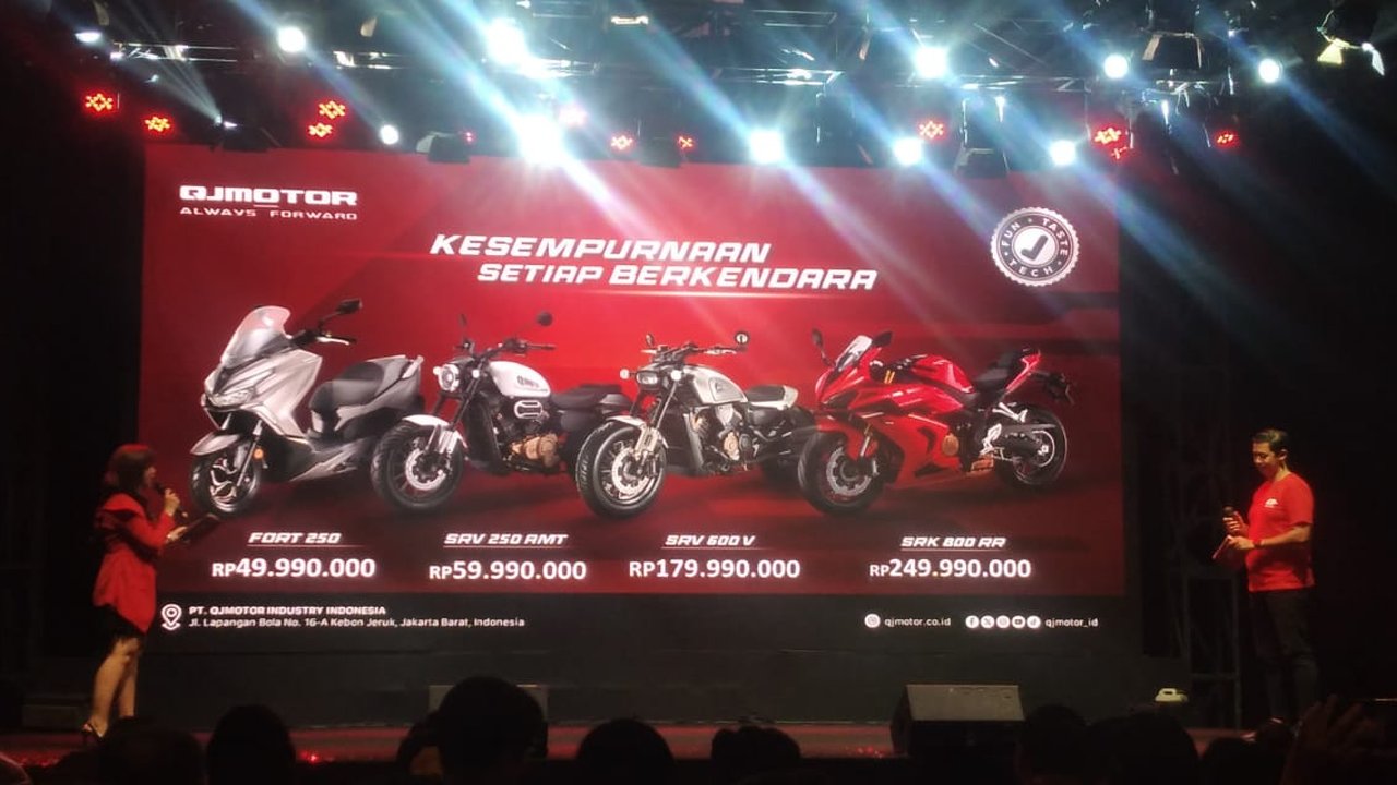 4 Motor Pabrikan China Ini Masuk Pasar Premium Indonesia, Harga Lebih Miring