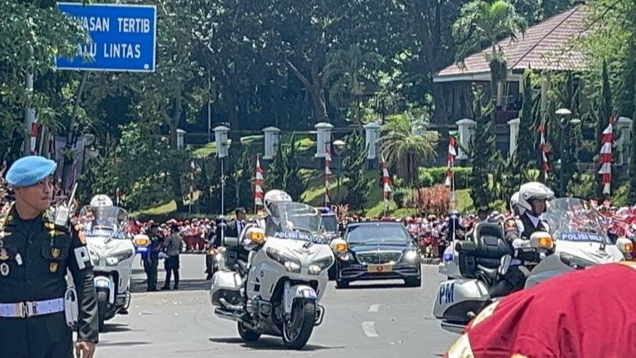 Prabowo Terima Kedatangan Erdogan di Istana Bogor