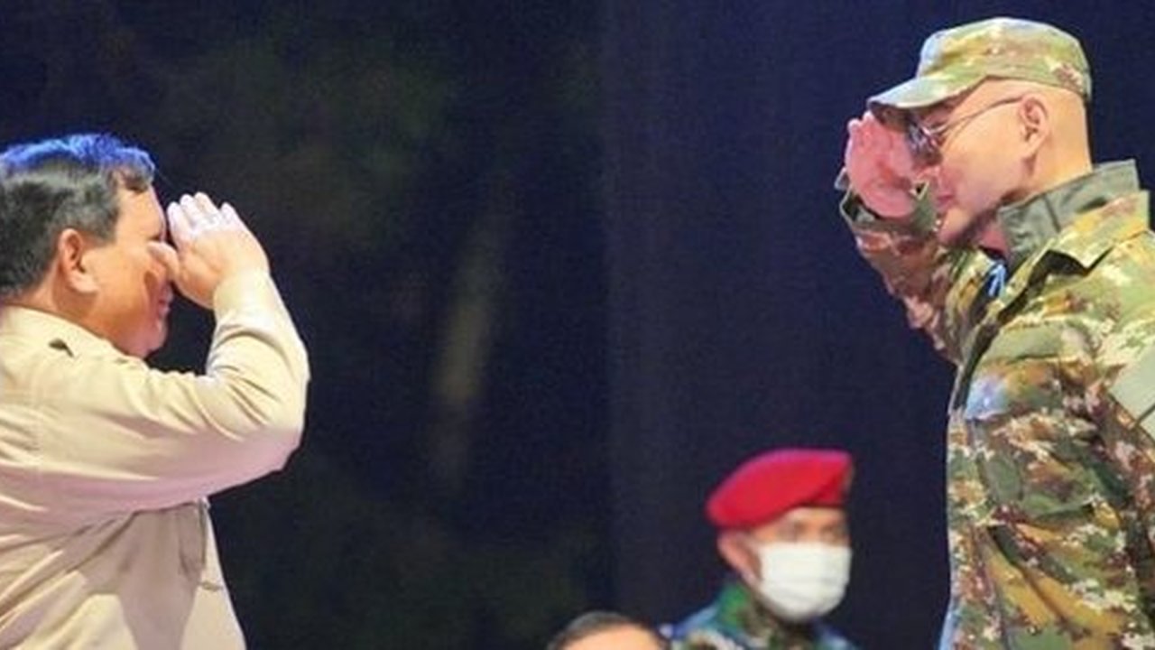 Potret Deddy Corbuzier Dilantik Stafsus Menhan RI (Sumber: Instagram/dc.kemhan)