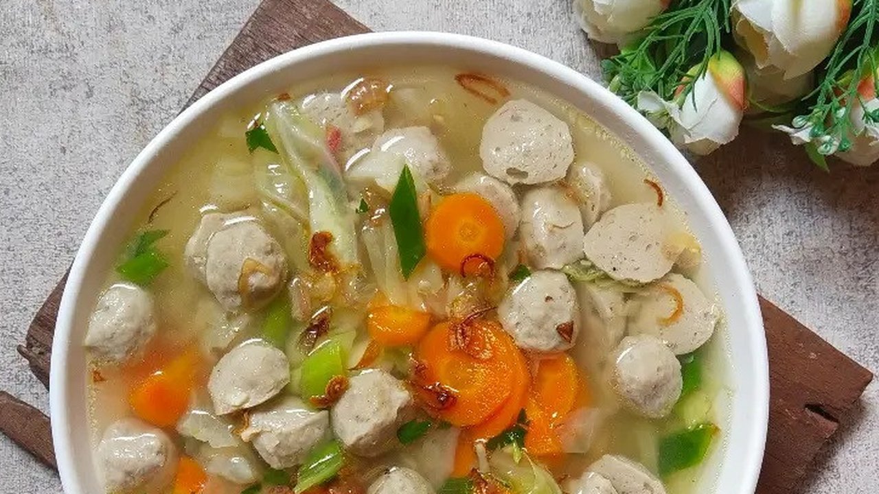 <p>Resep sayur sop bening. (dok. Cookpad @ihdanas)</p>