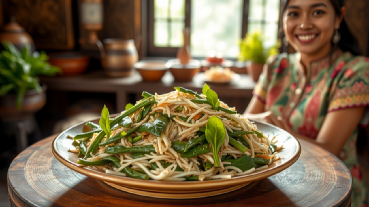 Ilustrasi Sayur Urap