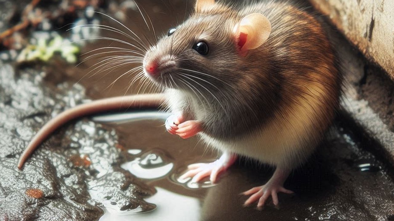 Ilustrasi Tikus di Rumah