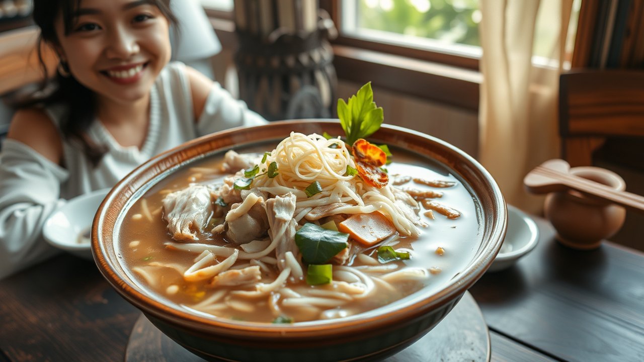 Ilustrasi Soto Bening Ayam