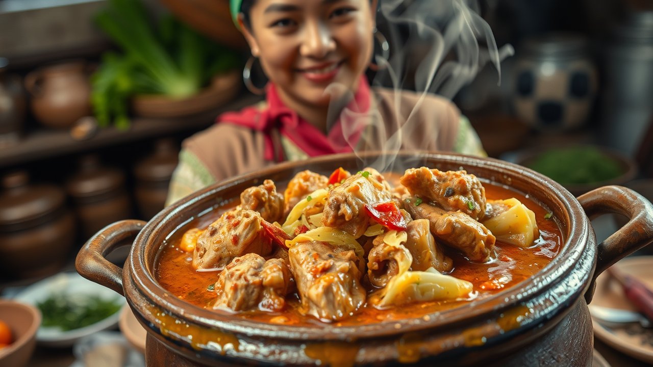 Ilustrasi Tongseng Ayam