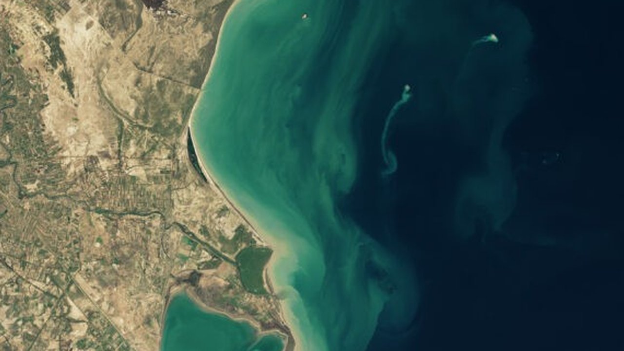 Penampakan Pulau 'Hantu' di Laut Kaspia Sering Muncul dan Hilang Misterius, Begini Kata Ilmuwan